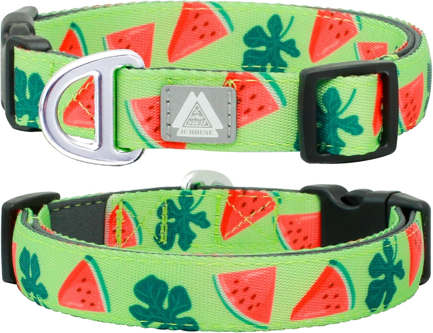 Soft Padded Dog Collar, Neck 12''-20'', Adjustable Heavy Duty Collar with 3M Reflective Logo for Medium, Large Dogs, Camo Orange, M - Image 11