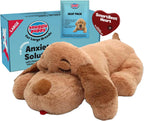 Snuggle Puppy Original Heartbeat Puppy Toy with Real-Feel Pulse & Heat Pack, Calming Sleep Aid for Puppy Anxiety, Crate Training, First Nights & New Puppy Transition - Biscuit - Image 9