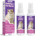 RUAKPL Cat Calming Spray 60 ml two pack front view for feline anxiety relief