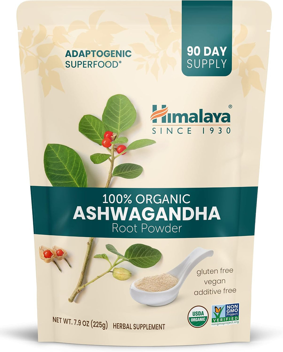 Himalaya USDA Organic Ashwagandha Root, 670 mg, 60 Day Supply, 60 Caplets - Image 13