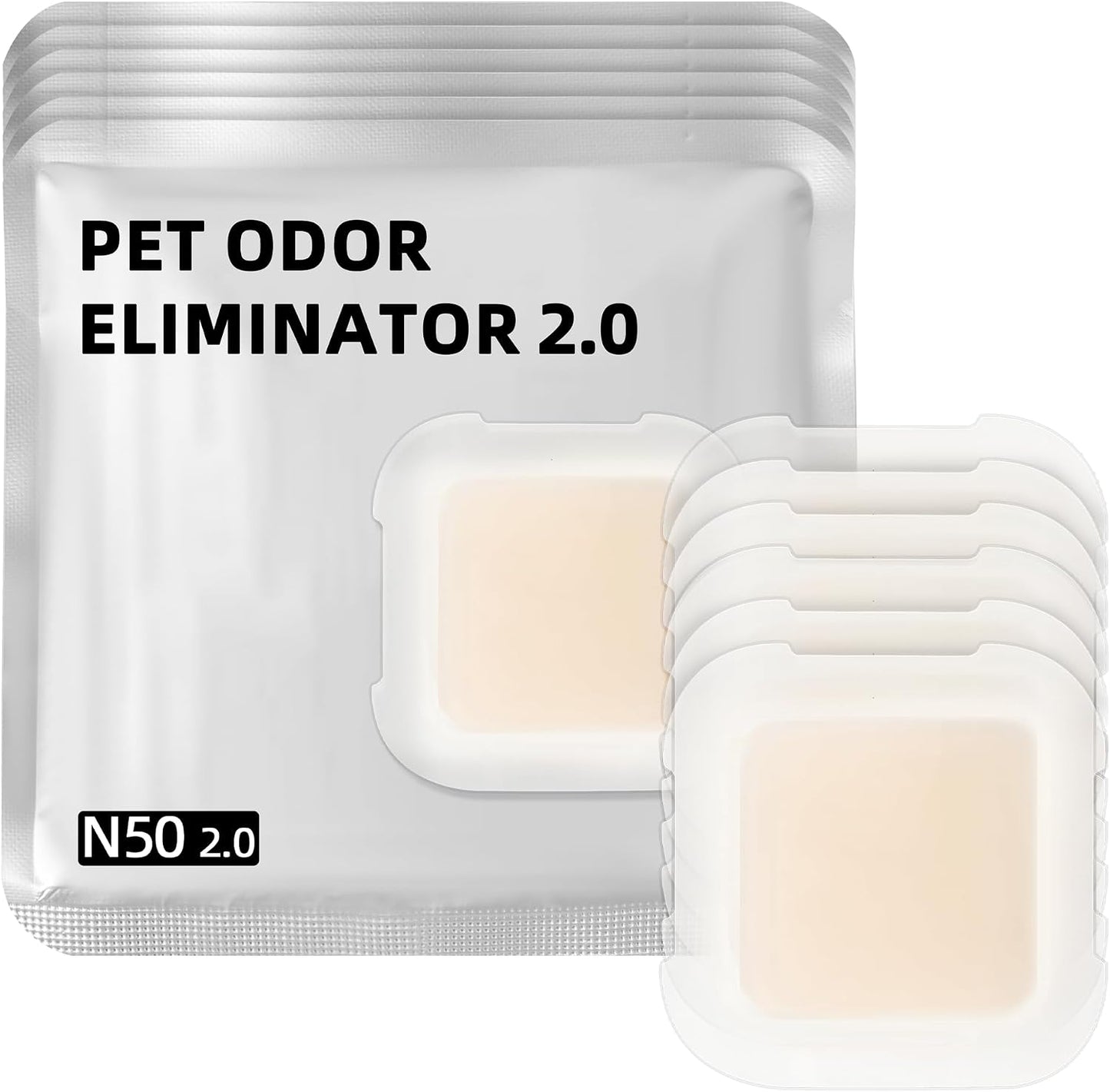 VIKOS Products Pet Odor Eliminator 2.0 front view of the pack of six packaging