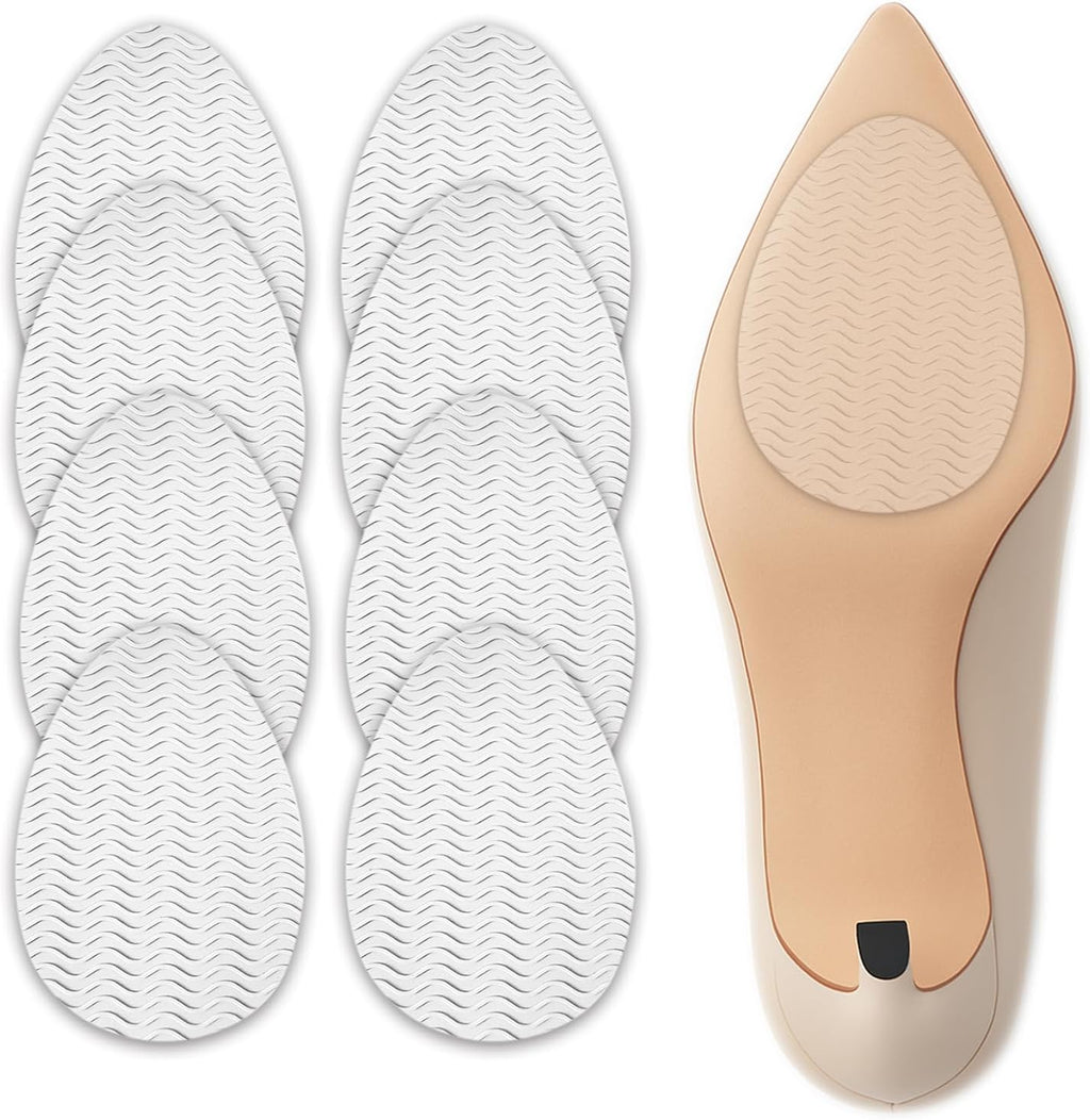 Hockydis MAP Clear Non Slip Shoe Pads front view for pointed heels