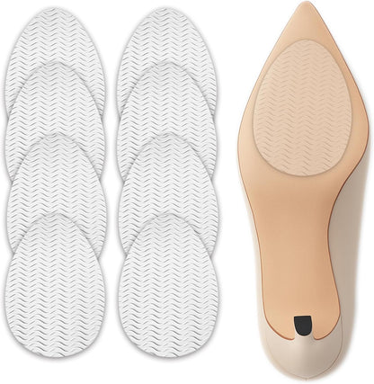 Hockydis MAP Clear Non Slip Shoe Pads front view for pointed heels