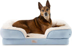 Town & Country Everyday CuddleTown Comfy Solid Bolster Sofa Pet Bed, Supportive & Calming Egg Crate Foam, Non-Slip Bottom, Machine Washable Cover, Grey, Large 35"x25"x8" - Image 12