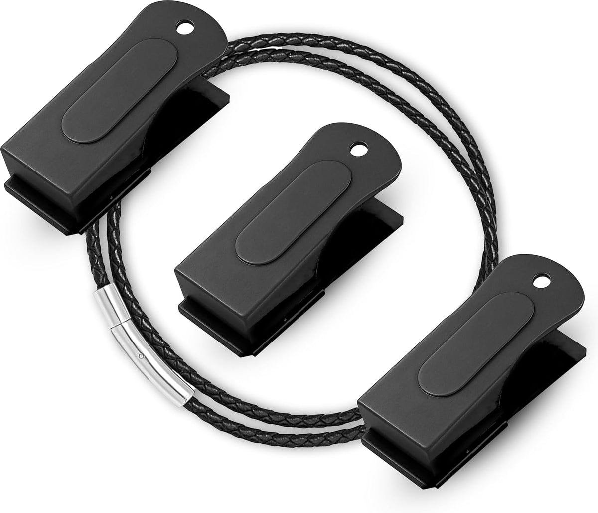 Metal Clickers for Dog Training - Black Dog Clicker for Training with Loud Crisp Sound for Behaviour Reward - Brass Style with Magnetic Clasp and Velvet Pouch - 1 Unit Pet Clicker - Image 15