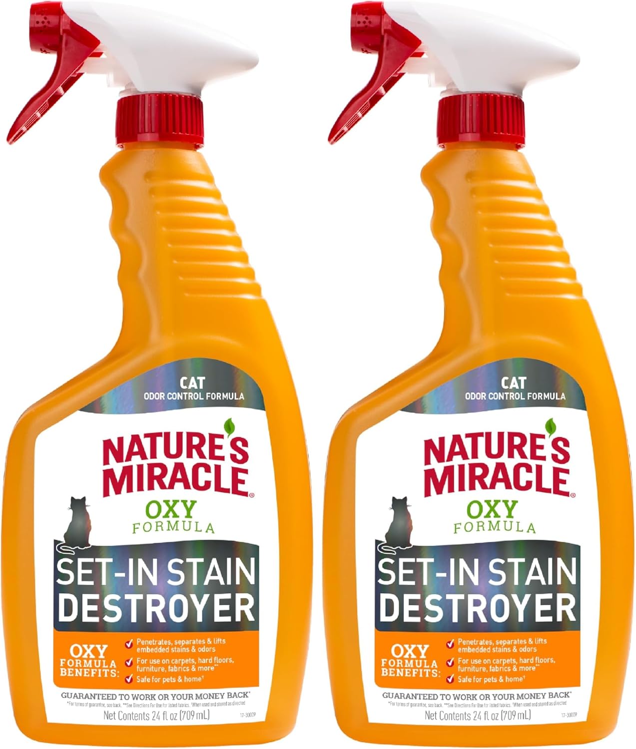 Nature's Miracle Just for Cats Oxy Stain and Odor Remover, 24 fl oz - Image 10