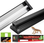 UVB Light for Reptile 8W, T5 UVB Reptile Light Fixture HO Combo Kit with Test Sensor Cards, 12" High Output Reptiles Light Bar UVA UVB Desert Lamp for Turtle Lizard Bearded Dragon Tank - Image 9