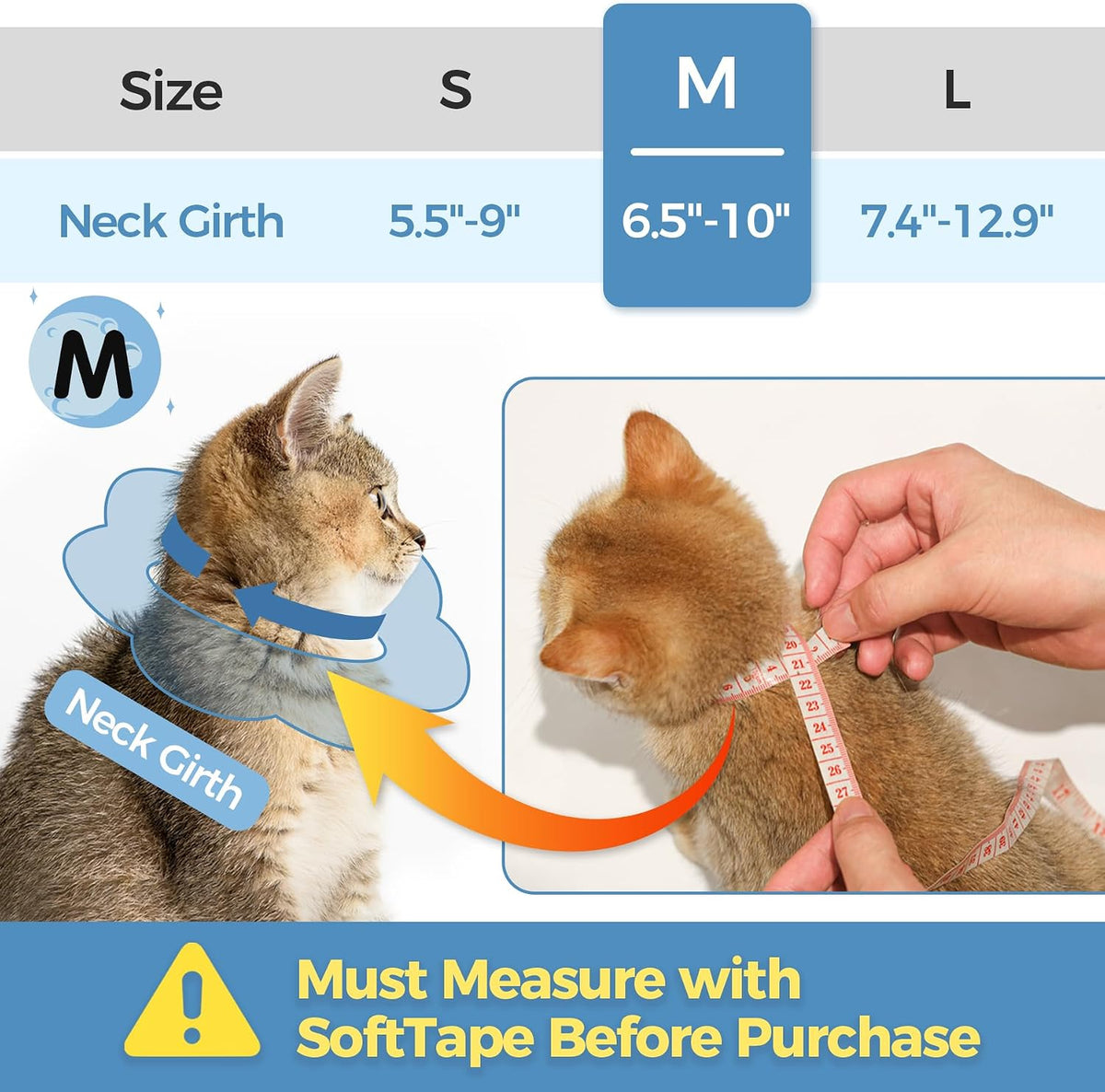 Adjustable blue planet pattern pet cone collar for cats