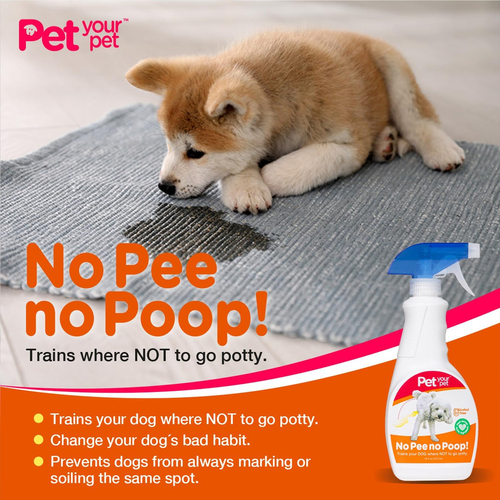 Pet Your Pet no marking spray application on furniture