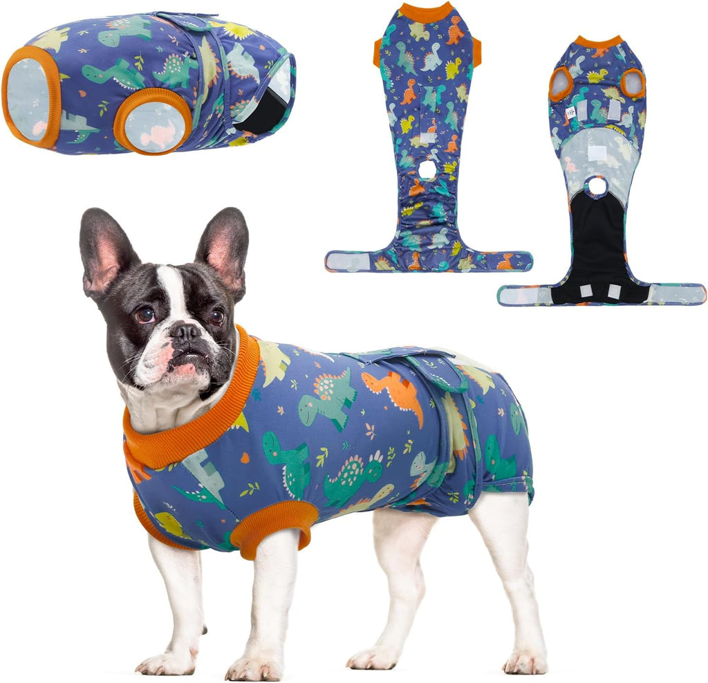 CuteBone Dog Surgery Recovery Suit Cat Surgical Onesie Female Body Suits Male Prevent Pet from Licking Wounds SSF01XS - Image 12