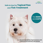 Close up of Bio-Groom tearless pet shampoo liquid texture