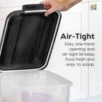 Two pack Iris Usa food storage containers set