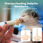Packaged view of the ZingFsh pet nursing kit illustrating the complete collection of non toxic silicone pacifiers