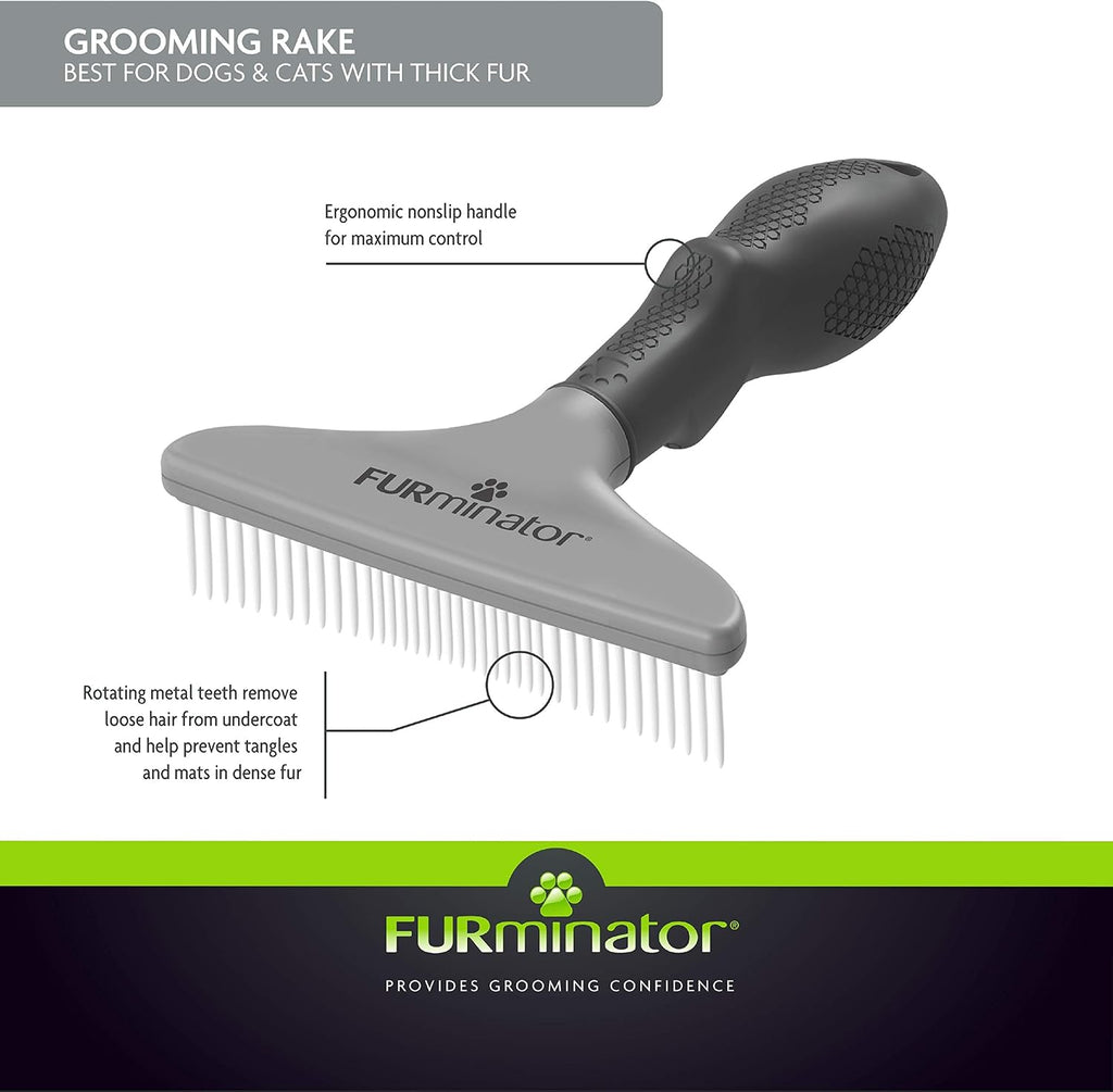 Authentic FURminator grooming tool for cat and dog maintenance