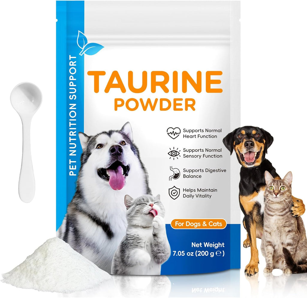 Wanfaer taurine powder for cats and dogs front view packaging