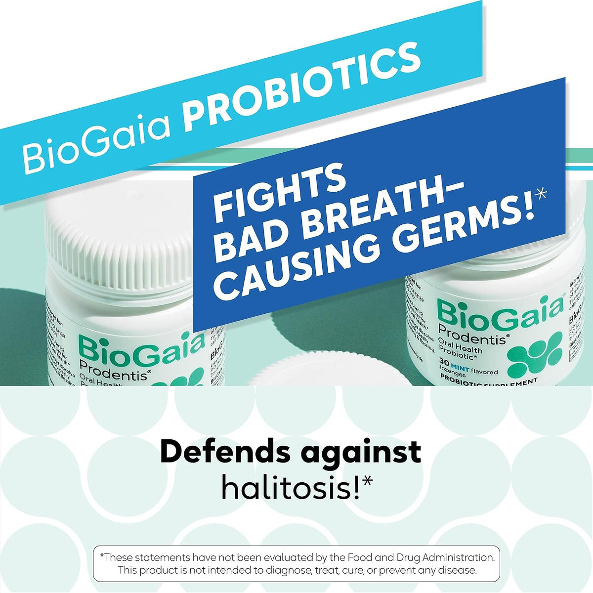 BioGaia Prodentis 30 count daily supplement blister pack