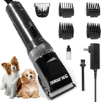 Sunifier professional dog grooming clippers front view of black heavy duty trimmer.