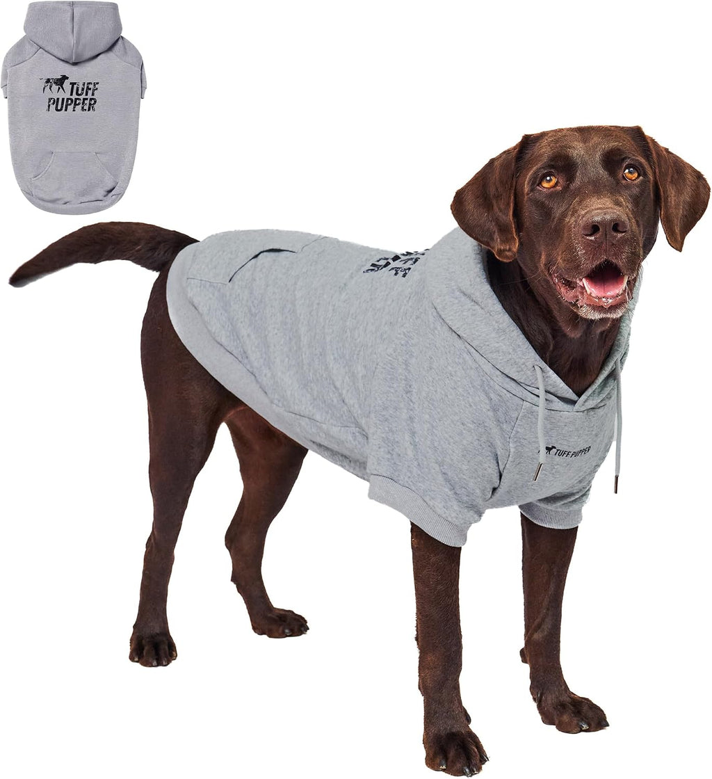 Tuff Pupper Dog Hoodie | Premium Quality Insulated Fabric | Ultra Soft Interior for Superior Comfort | Elastic Cuffs & Drawstring for Warmth | Stretch Fit Suitable for All Breeds (Teal, M) - Image 10