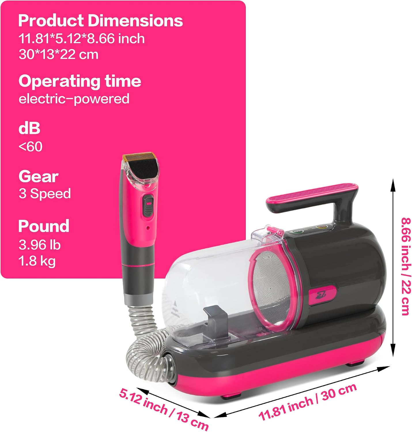 All-in-one premium dog grooming kit storage bag and accessories pack