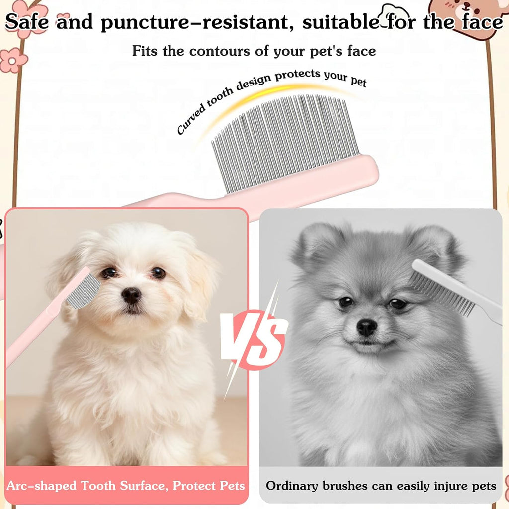 Psiriol pet facial grooming comb in packaging