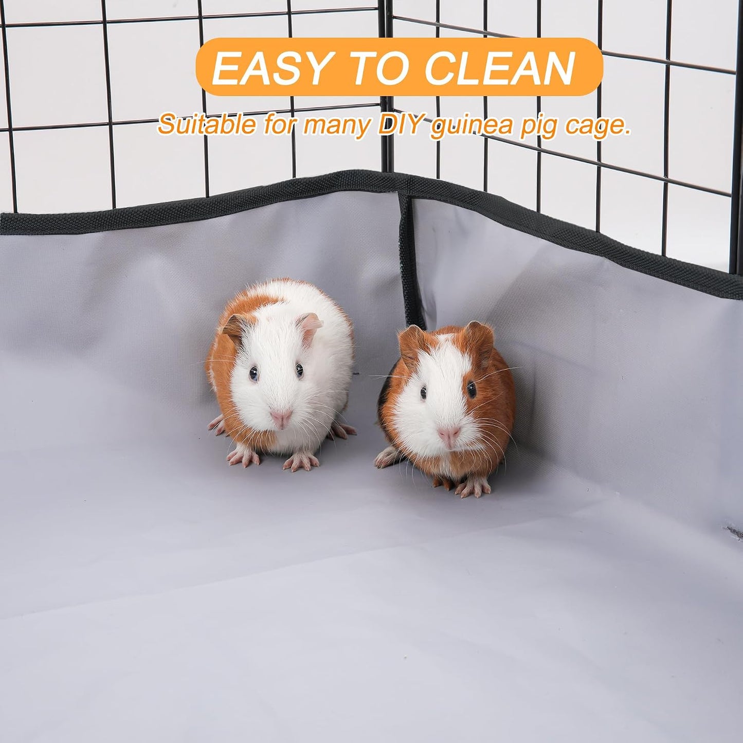 24 by 48 inch cage liner for easy cleaning