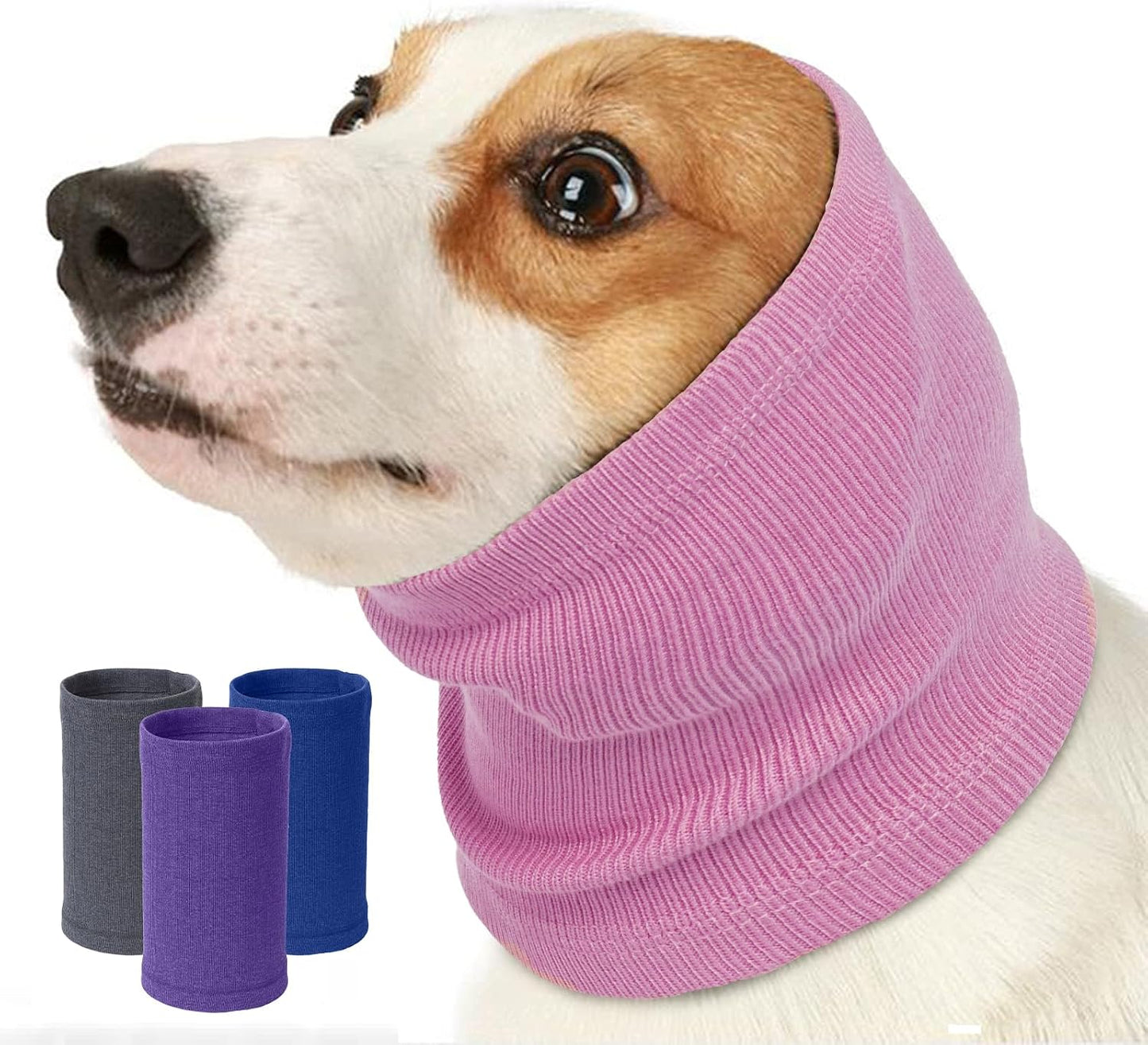 Nanaki Dog Calming Hoodie Quiet Head Cover Sleeves-Ear Covers Hood for Noise Bath, The Grooming and Force Drying Head Protection for Anxiety Relief and Calming Dog Neck and Ear Warmer, Fireworks 1Pack - Image 15