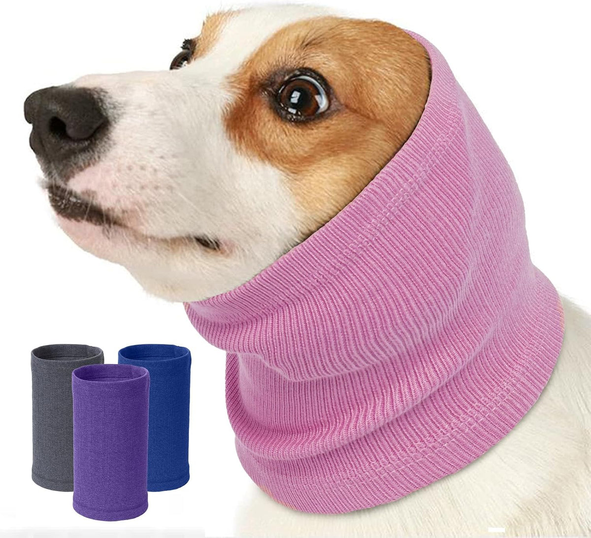 Nanaki Dog Calming Hoodie Quiet Head Cover Sleeves-Ear Covers Hood for Noise Bath, The Grooming and Force Drying Head Protection for Anxiety Relief and Calming Dog Neck and Ear Warmer, Fireworks 1Pack - Image 15