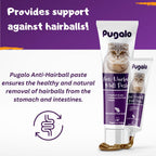 Pugalo cat supplement close up showing easy application malt flavor paste