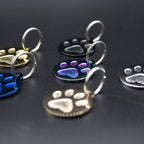 PetANTastic Engraved Cat ID Tags reverse side showing custom laser engraving layout
