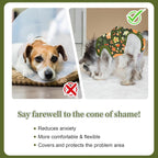 High elastic pet medical onesie for small medium large dogs belly wound care