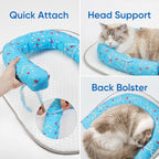 Anti-slip bottom detail of Supet pet cooling bed