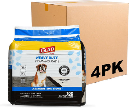 USA imported Glad charcoal pet pee pads for apartment dogs in India