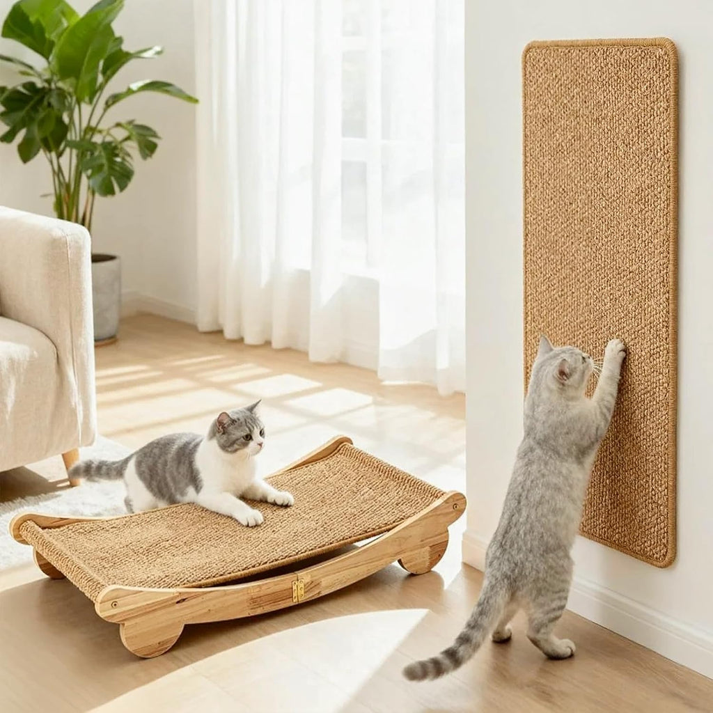 Anti-slip base detail of Ordora large cat scratcher