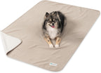 PetAmi Waterproof Dog Blanket for Small Medium Dogs Cats, Pee Proof Reversible Cat Blanket for Kitten Puppy, Soft Fleece Washable Pet Throw for Couch Car Crate Liner, 29x40 Taupe Beige - Image 9