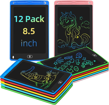 TQU 12 pack LCD writing tablet for kids front view