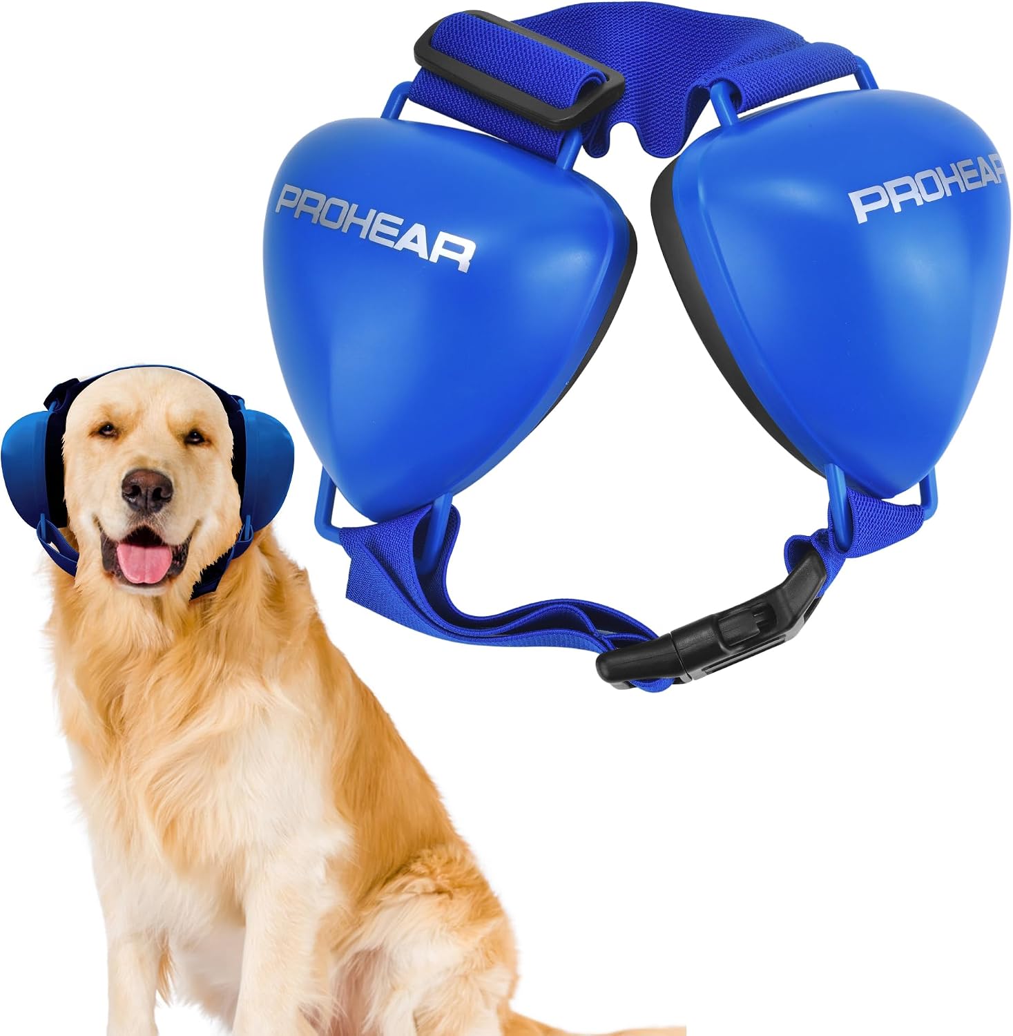 Medium size Prohear dog headphones