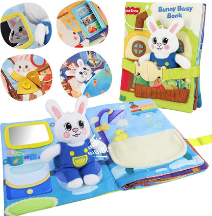 CuteZone Montessori Busy Book for toddlers front view