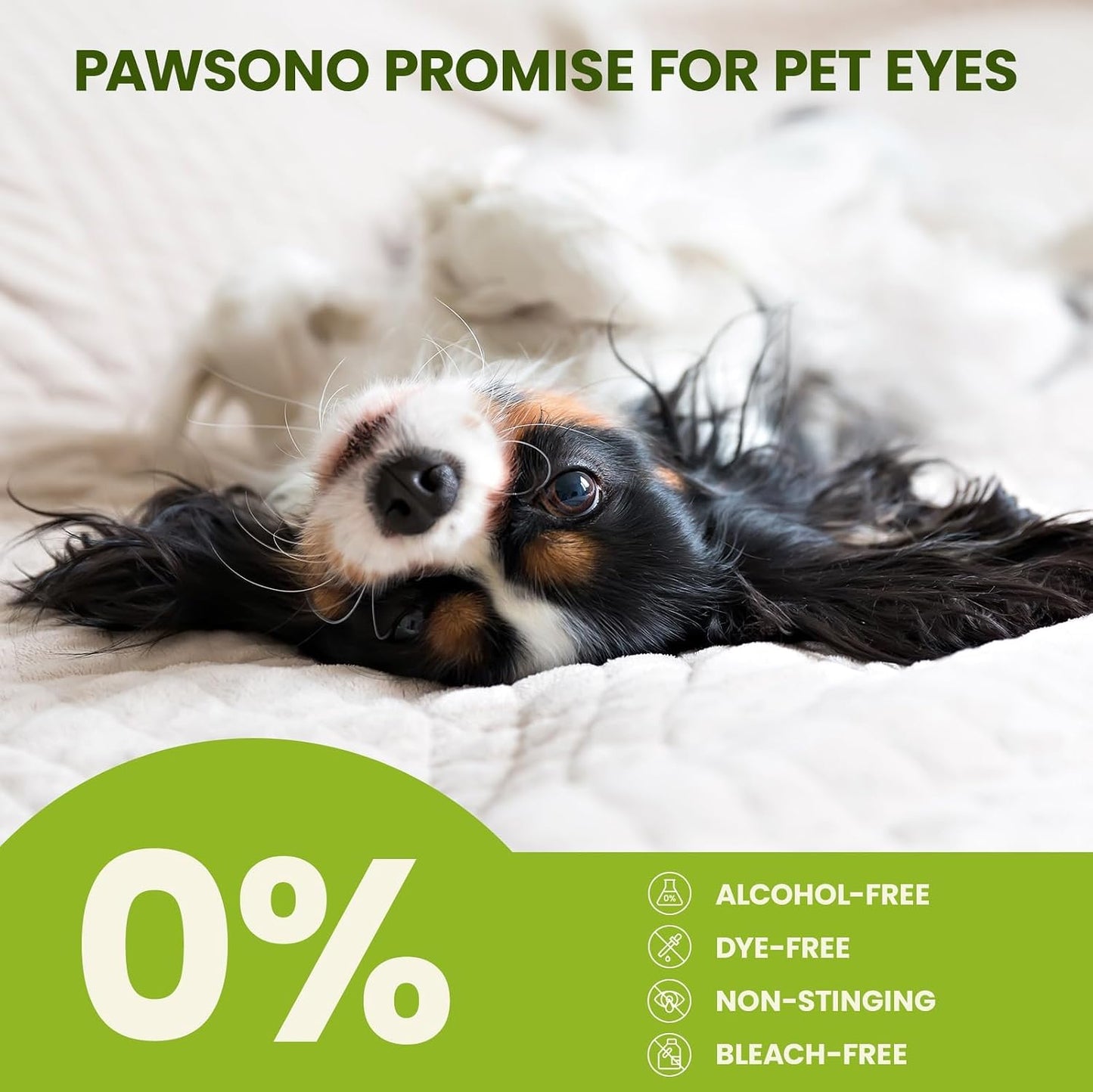 Fragrance-free dog wrinkle wipes for discharge and crust removal being pulled from the pack