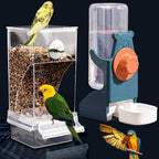 Kenond no mess bird feeder and water dispenser set front view