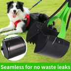 ienjoyed large dog poop picker being used on backyard grass surface