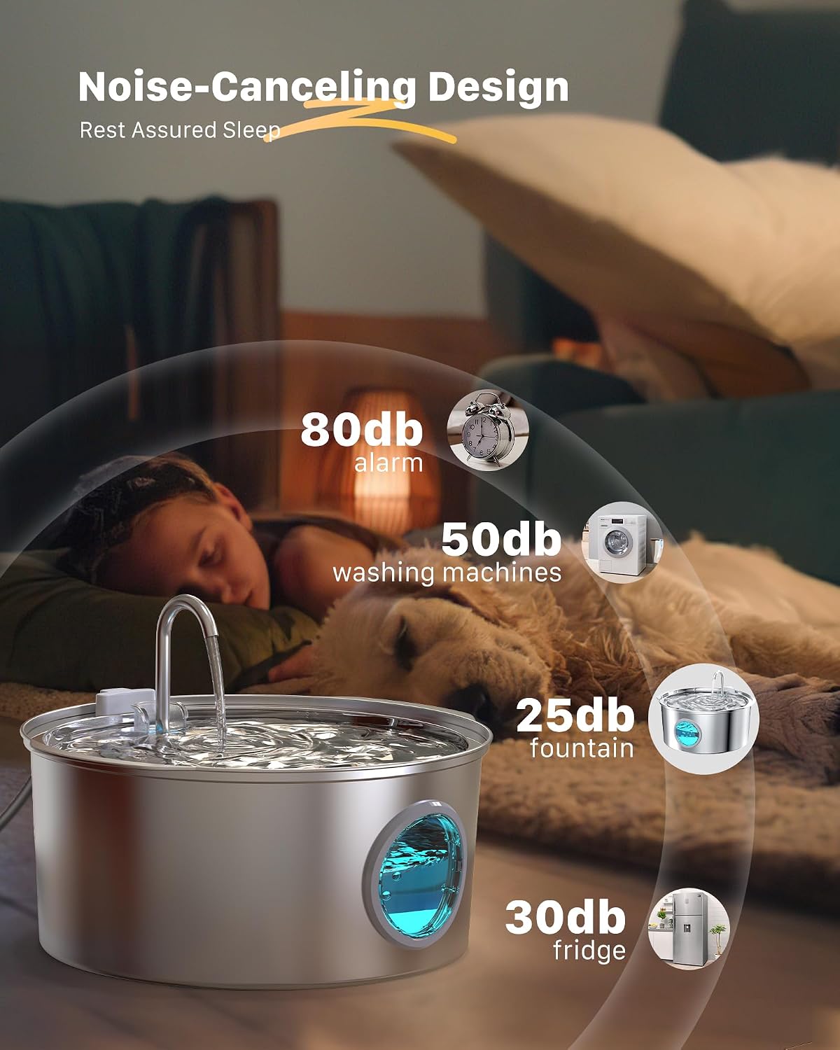 Grookpet water fountain filtration system components