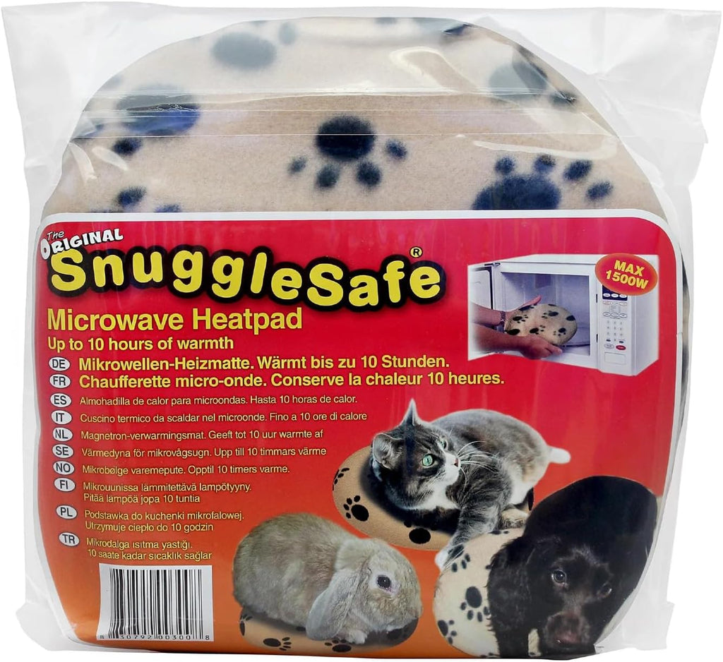 SnuggleSafe Original Microwave Heat Pad for Pets - Chew Proof, Water Resistant Heating Disc for Dogs, Cats, Rabbits, Guinea Pigs and Small Animals - Up to 10 Hours Warmth - Image 9