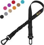Plutus Pet dog seat belt with carabiner clip and bungee