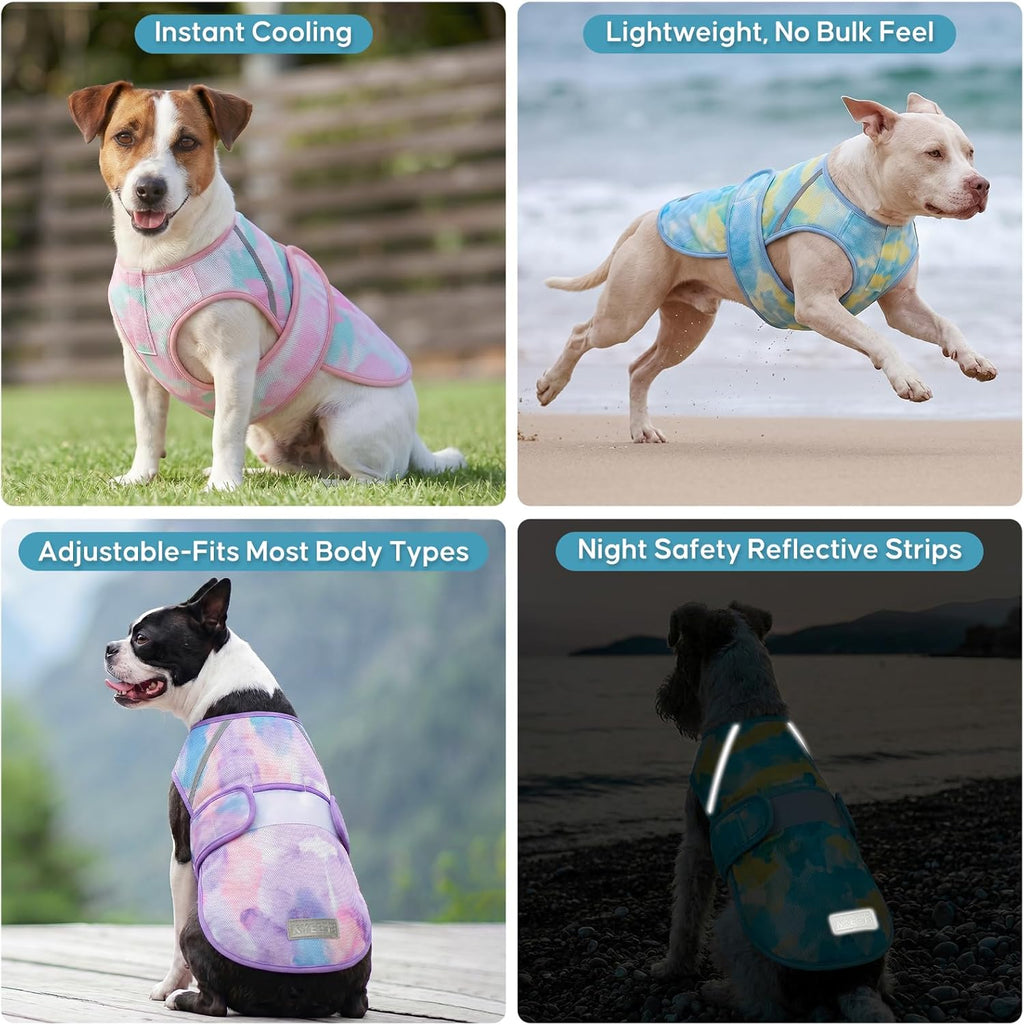 3D breathable mesh texture of Kyeese cooling shirt