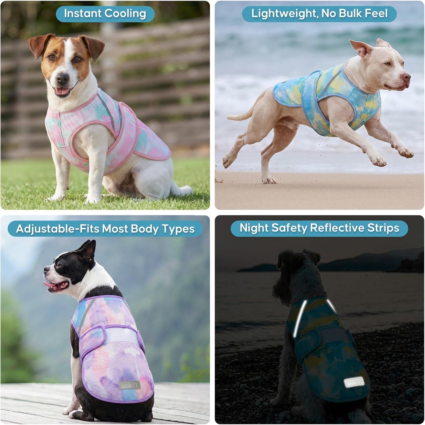 3D breathable mesh texture of Kyeese cooling shirt