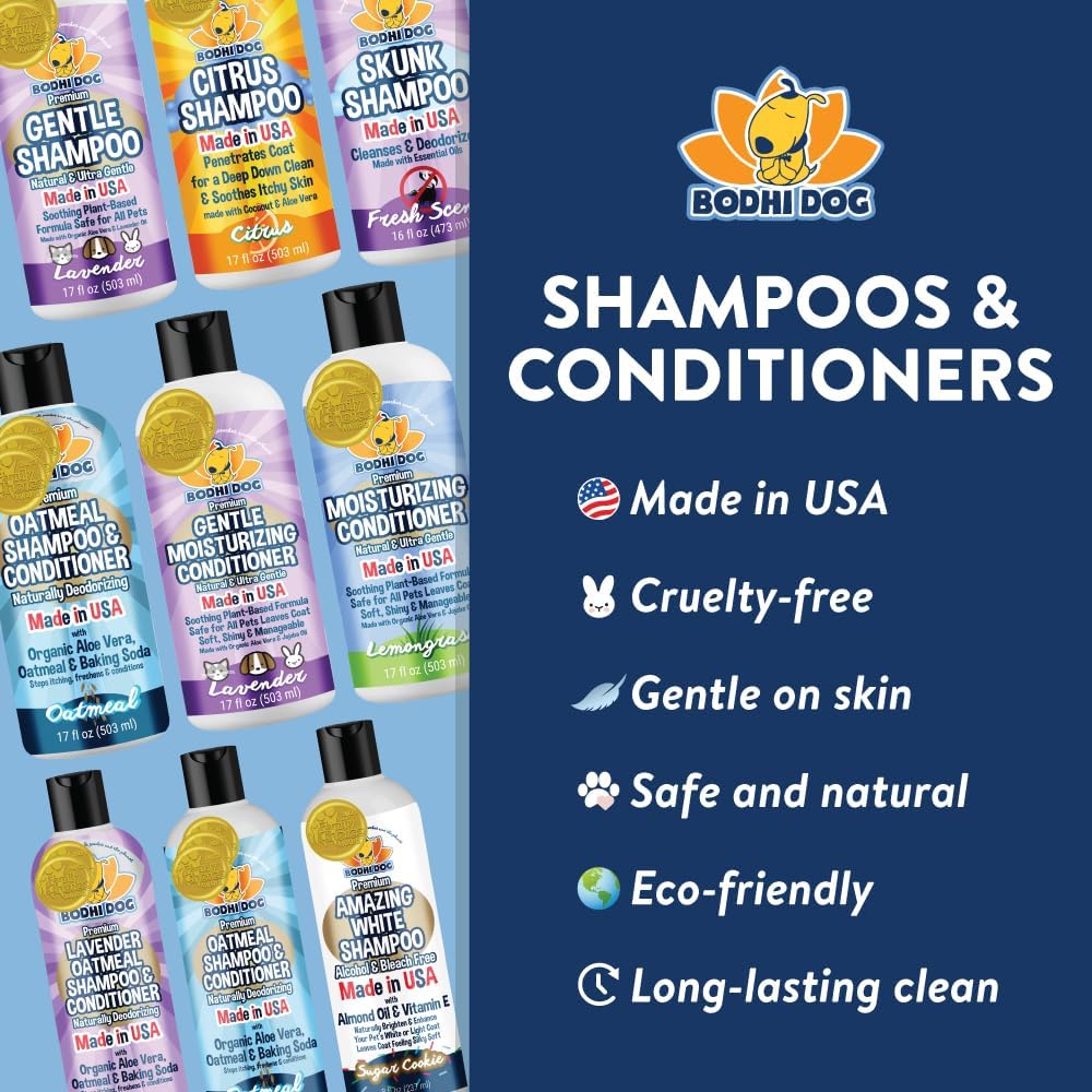 Bodhi Dog sixteen ounce pet shampoo for sensitive skin