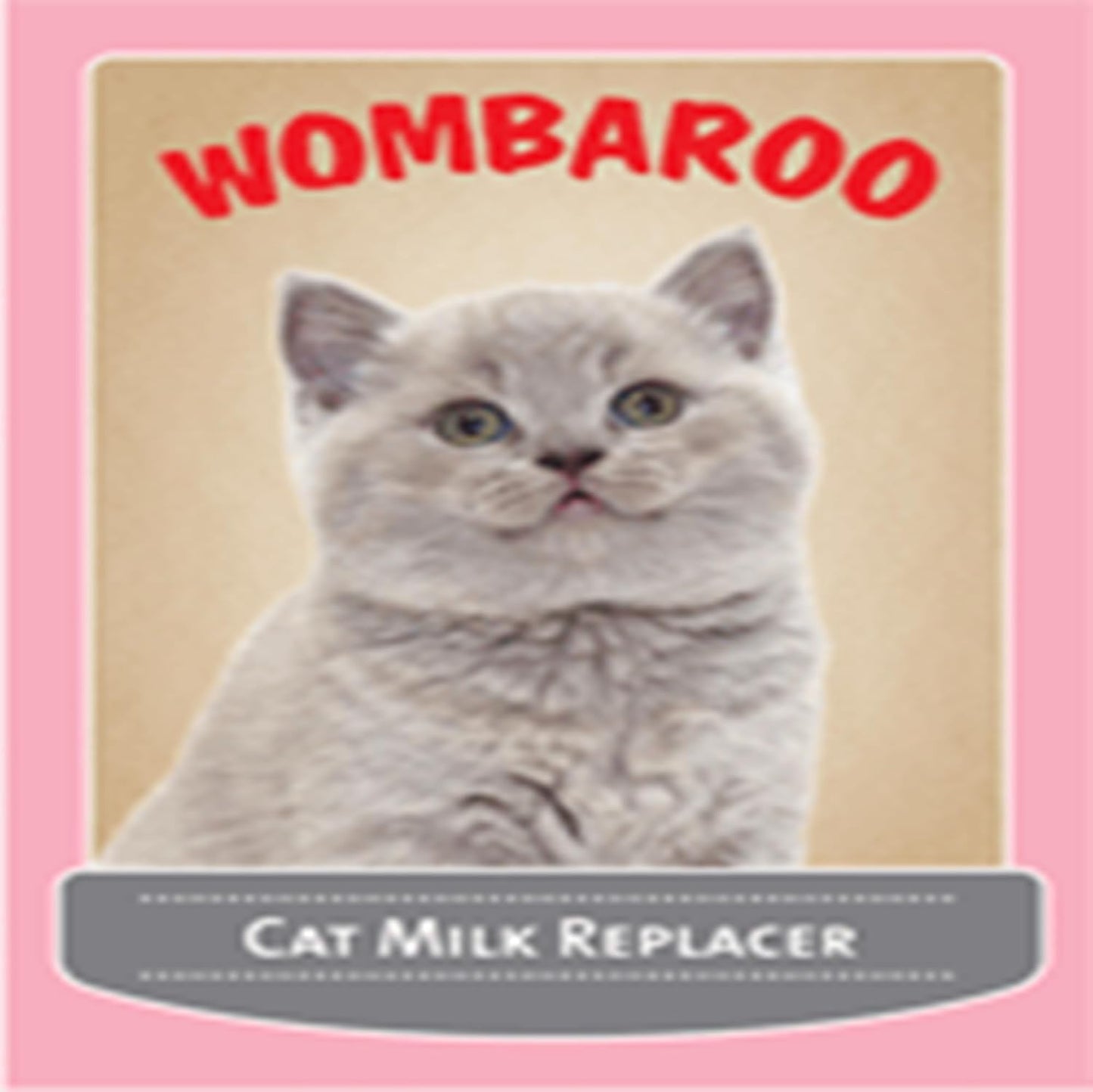 Wombaroo Cat Milk Replacer for kittens front view authentic imported pet nutrition powder