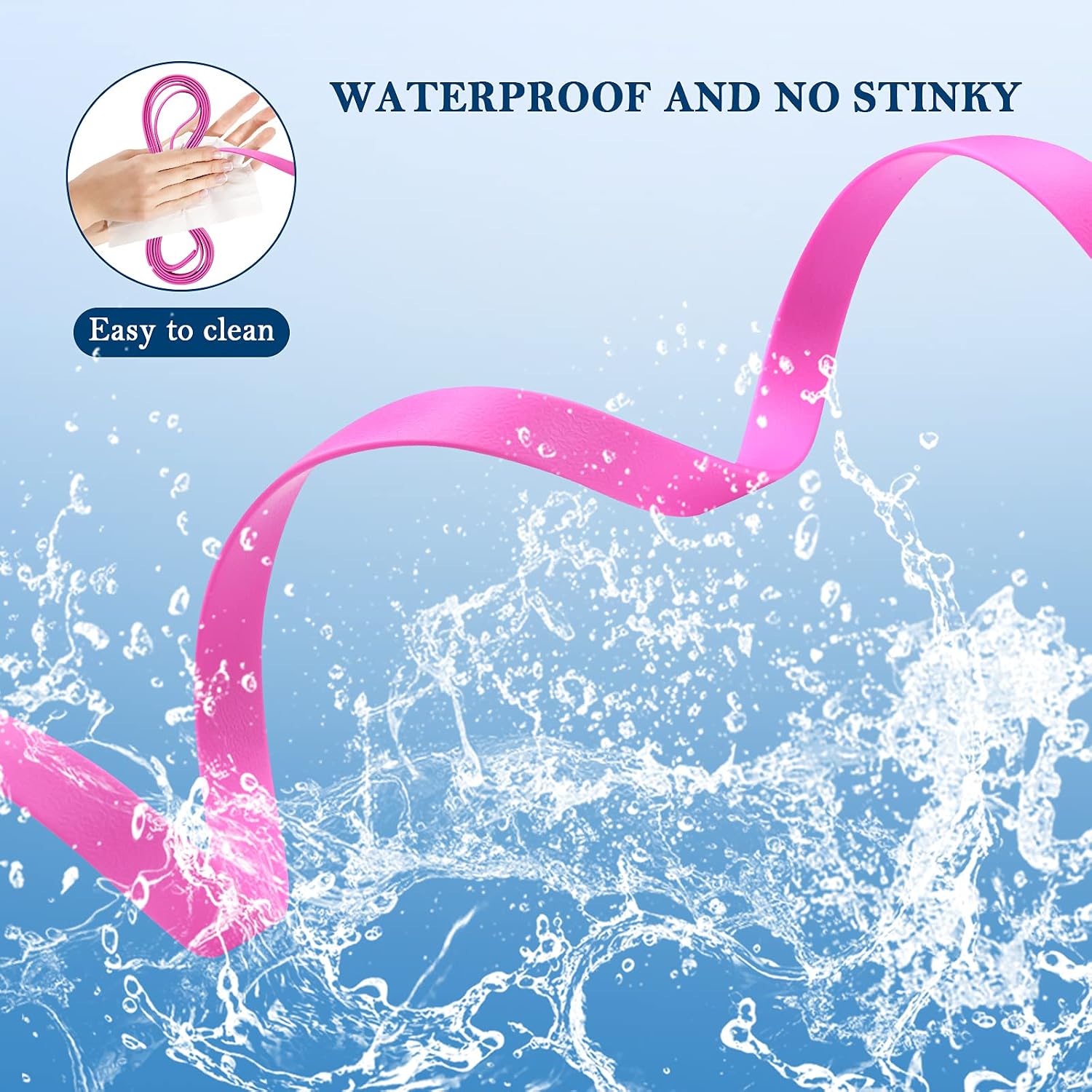 Qiaosite purple long line dog lead PVC coated nylon webbing material detail