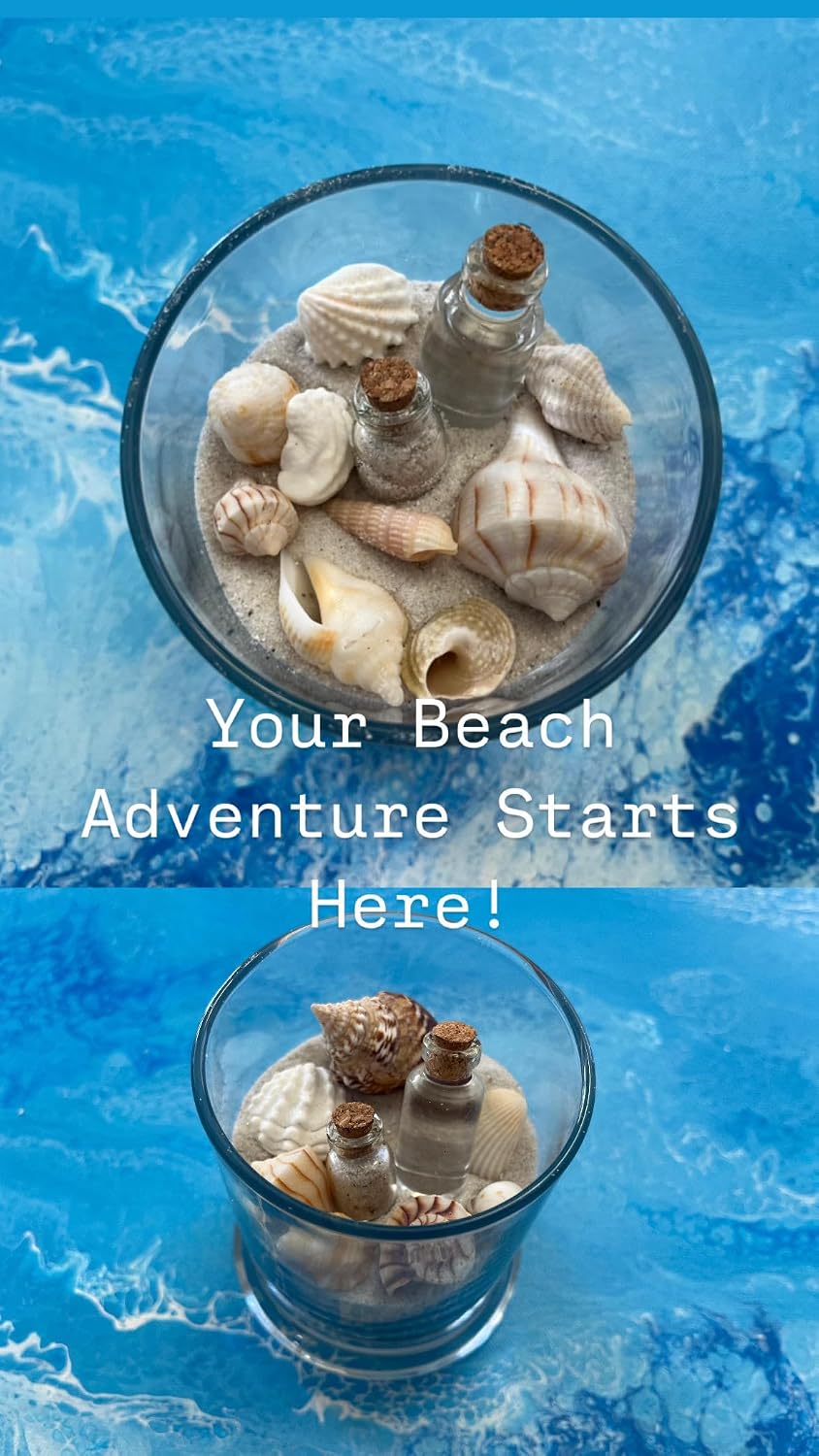 Authentic Florida sand for wedding centerpiece display