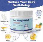 USA imported cat dander remover supplement for human allergy protection